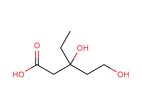 Molecular Structure of 55095-03-9 (homomevalonic acid)
