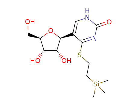 4-(2-trimethylsilyl)ethyl-4-thiopseudouridine