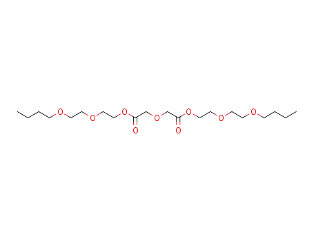 Molecular Structure of 79709-72-1 (3-oxa-glutaric acid bis-[2-(2-butoxy-ethoxy)-ethyl ester])