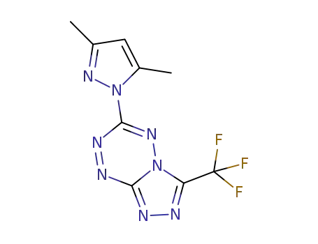 6-(3,5-dimethyl-1H-pyrazol-1-yl)-3-(trifluoromethyl)-[1,2,4]triazolo[4,3-b][1,2,4,5]tetrazine