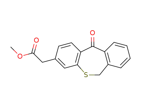 methyl 6,11-dihydrodibenzo-[b.e.]-thiepin-11-one-3-acetate