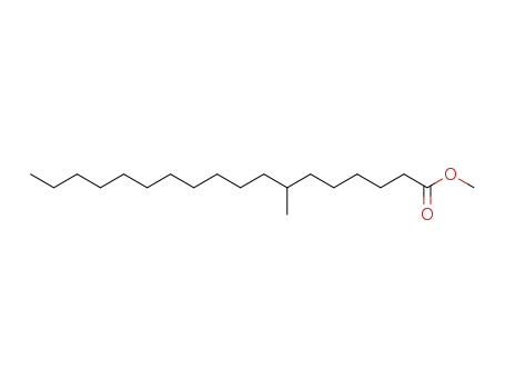 Molecular Structure of 55124-98-6 (7-Methylstearic acid methyl ester)