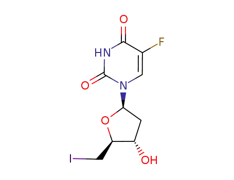 Uridine, 2',5'-dideoxy-5-fluoro-5'-iodo-