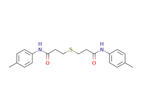 Di-<2-(p-tolylcarbamoyl)-ethyl>-sulfid