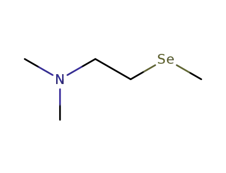 Molecular Structure of 55021-83-5 (N,N-Dimethyl-2-(methylseleno)ethanamine)