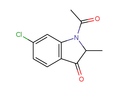 1-Acetyl-6-chlor-2-methyl-indoxyl