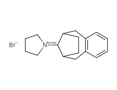 1-Tricyclo[8.2.1.03,8]trideca-3<sup>(8)</sup>,4,6-trien-13-ylidene-pyrrolidinium bromide
