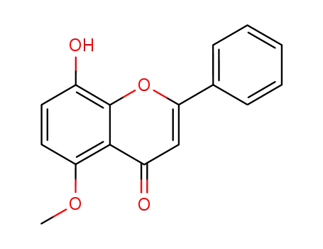8-hydroxy-5-methoxy-2-phenyl-chromen-4-one