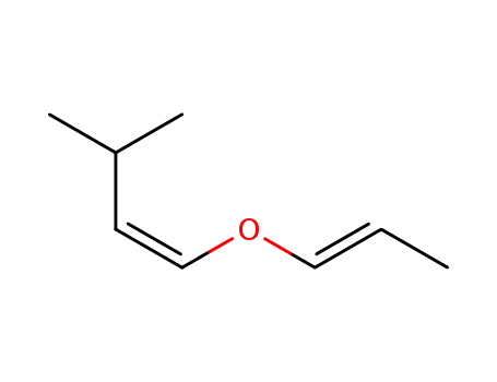 Molecular Structure of 61463-34-1 (1-Butene, 3-methyl-1-(1-propenyloxy)-, (E,Z)-)