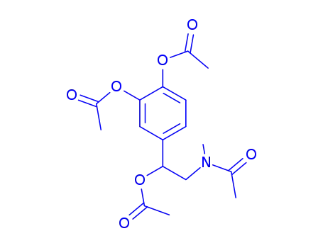 N-[2-(아세틸옥시)-2-[3,4-비스(아세틸옥시)페닐]에틸]-N-메틸아세트아미드