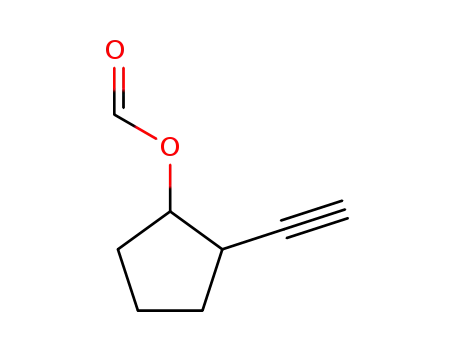 Cyclopentanol, 2-ethynyl-, formate, cis- (9CI)