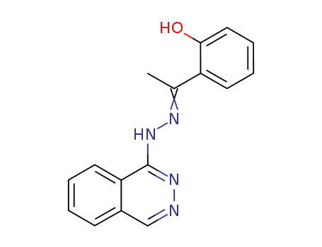 Ethanone, 1-(2-hydroxyphenyl)-, 2-(1-phthalazinyl)hydrazone