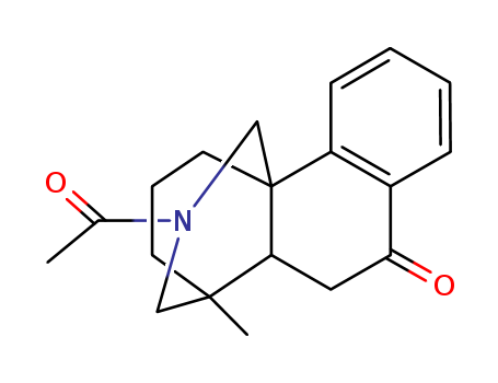 6H-4,10b-Propanobenz[h]isoquinolin-6-one,2-acetyl-1,2,3,4,4a,5-hexahydro-4-methyl-(8CI)