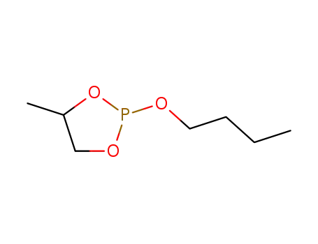 Molecular Structure of 6156-16-7 (1,3,2-dioxaphospholane, 2-butoxy-4-methyl-)