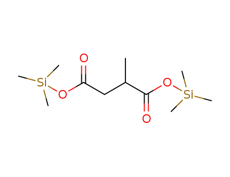 Molecular Structure of 55557-26-1 (2-Methylsuccinic acid bis(trimethylsilyl) ester)