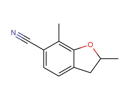6-Benzofurancarbonitrile,2,3-dihydro-2,7-dimethyl-