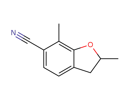 Molecular Structure of 55289-13-9 (2,3-Dihydro-6-chloro-2,7-dimethylbenzofuran)