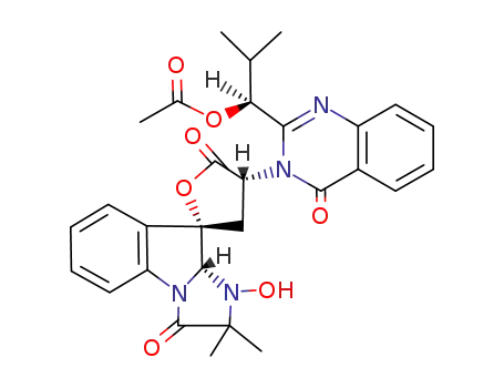 Molecular Structure of 55387-45-6 (tryptoquivaline)