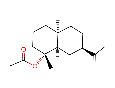 Acetic acid (1R,4aS,7R,8aS)-7-isopropenyl-1,4a-dimethyl-decahydro-naphthalen-1-yl ester