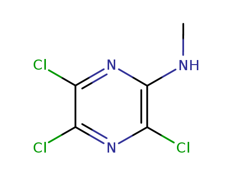 3,5,6-Trichloro-N-methylpyrazin-2-amine