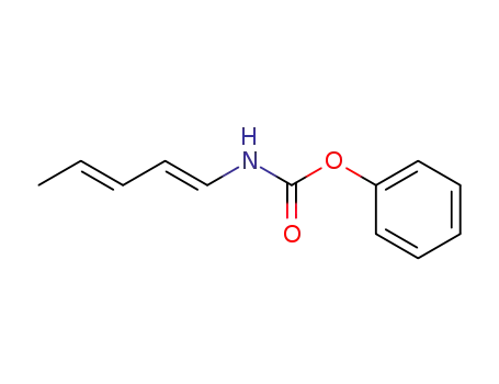 Molecular Structure of 61759-54-4 (phenyl (1E,3E)-penta-1,3-dien-1-ylcarbamate)