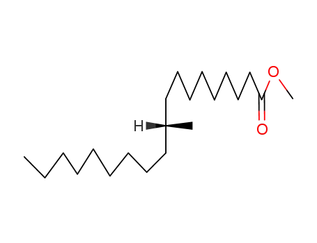 Molecular Structure of 55334-32-2 (10-Methylnonadecanoic acid methyl ester)