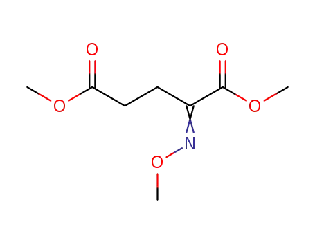 Molecular Structure of 55590-75-5 (2-(Methoxyimino)pentanedioic acid dimethyl ester)