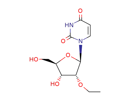 Molecular Structure of 61373-43-1 (2'-Ethoxyuridine)