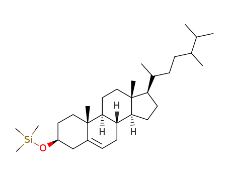 Molecular Structure of 55429-60-2 ([[(24ξ)-Ergost-5-en-3β-yl]oxy]trimethylsilane)