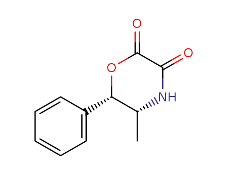 2,3-Morpholinedione,5-methyl-6-phenyl-, (5R,6R)-rel-