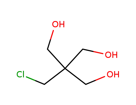 Molecular Structure of 2210-06-2 (1,3-Propanediol, 2-(chloromethyl)-2-(hydroxymethyl)-)