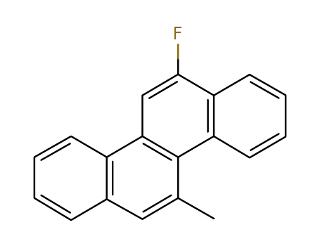 Molecular Structure of 61413-38-5 (12-fluoro-5-methylchrysene)