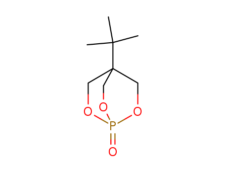 2,6,7-Trioxa-1-phosphabicyclo[2.2.2]octane,4-(1,1-dimethylethyl)-, 1-oxide