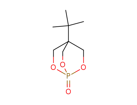 4-t-Butyl-1-oxo-1-phospha-2,6,7-trioxabicyclo(2.2.2)octane