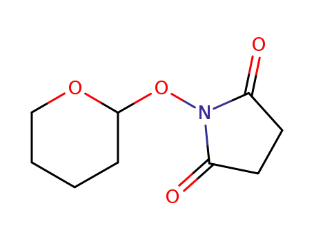 Molecular Structure of 55610-40-7 (N-(TETRAHYDRO-2H-PYRAN-2-YLOXY)SUCCINIMIDE)