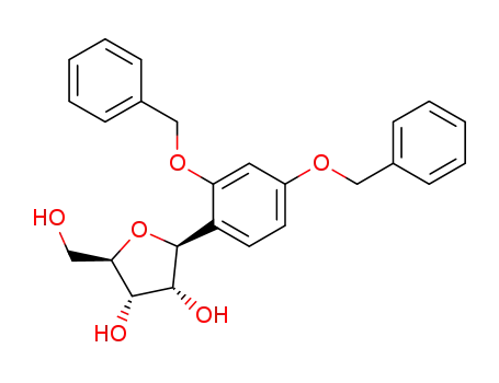1,4-anhydro-1-[2,4-bis(benzyloxy)phenyl]pentitol