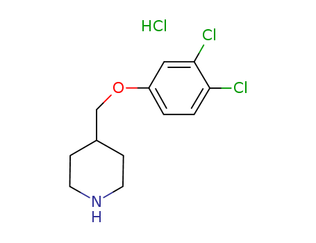4-[(3,4-Dichlorophenoxy)methyl]piperidine HCl