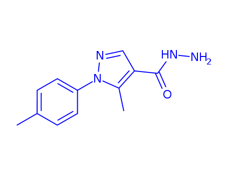 1H-Pyrazole-4-carboxylic acid, 5-methyl-1-(4-methylphenyl)-, hydrazide(618092-44-7)