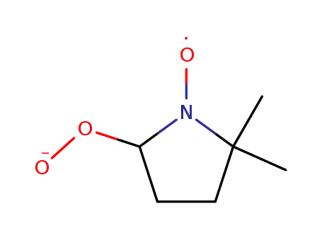 5,5-dimethyl-5-hydroperoxy-1-pyrrolidinyloxy