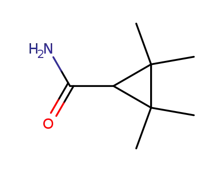 Molecular Structure of 55265-53-7 (2,2,3,3-TETRAMETHYLCYCLOPROPANECARBOXAMIDE)