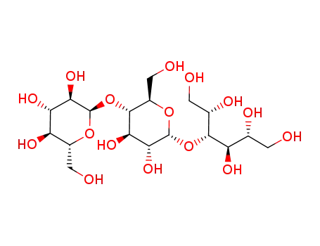 Molecular Structure of 109785-33-3 (α-D-glucopyranosyl-(1→4)-α-D-glucopyranosyl-(1→4)-α-D-sorbitol)