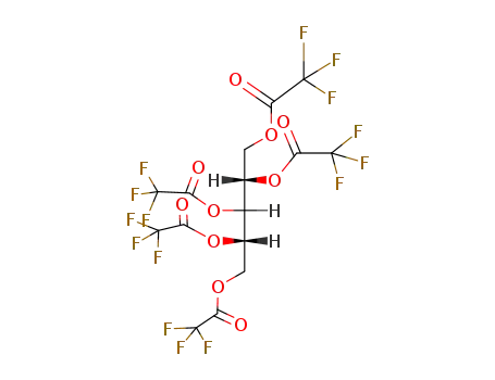 Trifluoro-acetic acid (S)-1-[(S)-1,2-bis-(2,2,2-trifluoro-acetoxy)-ethyl]-2,3-bis-(2,2,2-trifluoro-acetoxy)-propyl ester