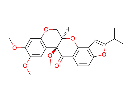 (+/-)-Isorotenolon B-methylaether
