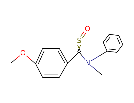 Benzenemethanamine,4-methoxy-N-methyl-N-phenyl-a-sulfinyl- cas  61821-33-8