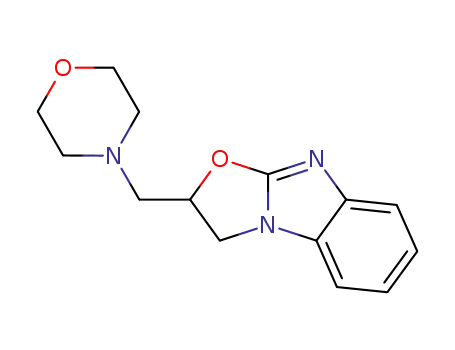 Molecular Structure of 61532-58-9 (2-(morpholin-4-ylmethyl)-2,3-dihydro[1,3]oxazolo[3,2-a]benzimidazole)