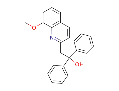 2-(8-methoxyquinolin-2-yl)-1,1-diphenyl-ethanol