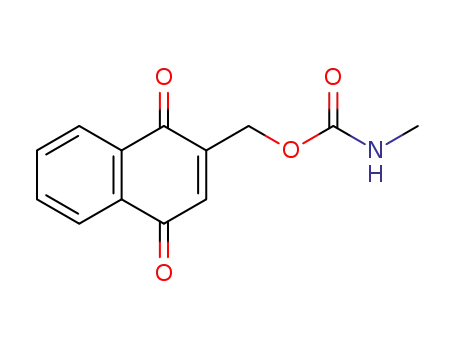 2-(hydroxymethyl)-1,4-naphthoquinone N-methylcarbamate
