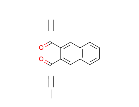 2,3-Bis<1-oxo-2-butinyl>-naphthalin