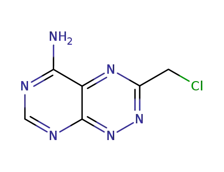 3-(chloromethyl)pyrimido[5,4-e][1,2,4]triazin-5-amine