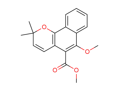 methyl 6-methoxy-2,2-dimethyl-2H-naphtho[1,2-b]pyran-5-carboxylate